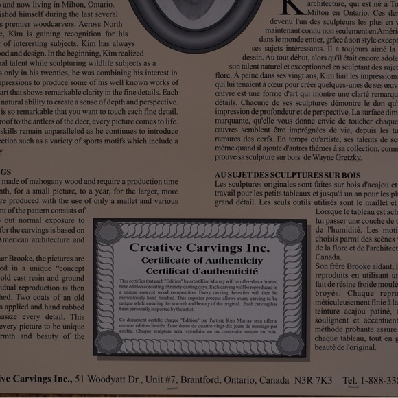 Wood-relief work of art by Kim Murray - Picture 11 of 15